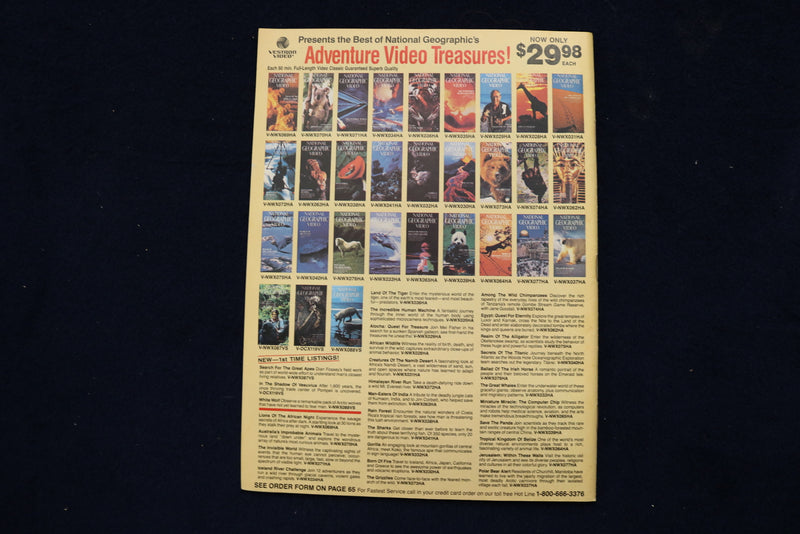 1989 JUNE VIDEO MARKETPLACE MAGAZINE - PREHISTORIC VALUES COVER - E 19275
