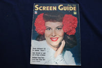 1943 JUNE SCREEN GUIDE MAGAZINE - PAULETTE GODDARD COVER - E 9241