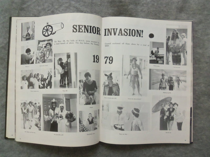 1979 ROUNDUP MARLBORO HIGH SCHOOL YEARBOOK - MARLBORO, NJ - YB 3215