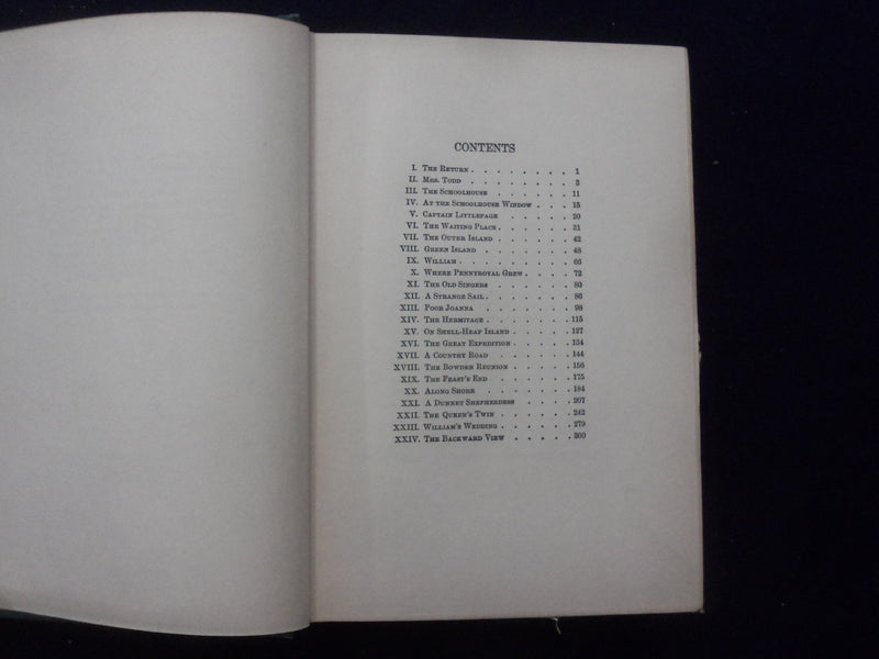 1927 THE COUNTRY OF THE POINTED FIRS HARDCOVER BOOK BY SARAH JEWETT - KD 8365