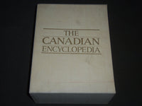 1985 THE CANADIAN ENCYCLOPEDIA BOXED SET OF 3 VOLUMES BY HURTIG - R 112