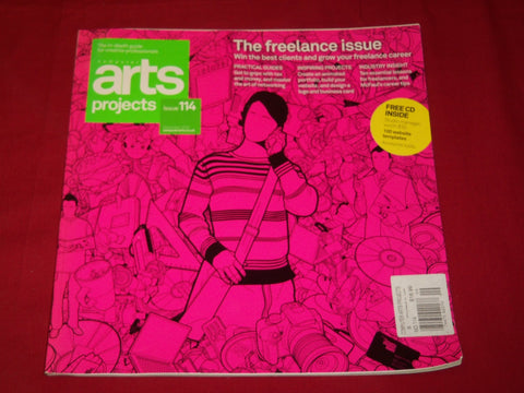 2008 SEPTEMBER COMPUTER ARTS PROJECT MAGAZINE ISSUE NO. 114 WITH CD - RC 672