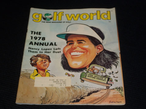 1978 DECEMBER 29 GOLF WORLD MAGAZINE - NANCY LOPEZ FRONT COVER - E 6706