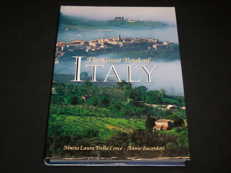 2004 THE GREAT BOOK OF ITALY HARDCOVER BOOK - CROCE - SACERDOTI - I 1967