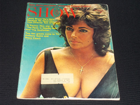 1971 SEPTEMBER SHOW MAGAZINE - LIZ TAYLOR FRONT COVER - E 17017