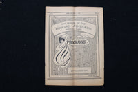 1901 HOWARD ATHENAEUM PROGRAMS - LOT OF 5 - BOSTON, MASSACHUSETTS - K 2275