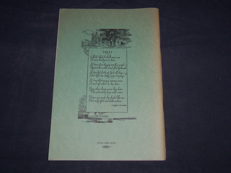 1953 FOREST TREES OF ILLINOIS HOW TO KNOW THEM BOOK - J 8630