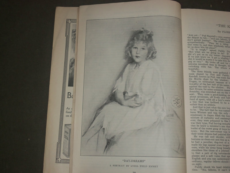 1922 JANUARY ST. NICHOLAS MAGAZINE - ILLUSTRATIONS, STORIES & ADS - B 4620