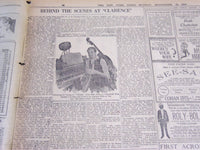 1919 SEPT 28 NY TIMES DRAMA SECTION - CHANCES OF PEACE TREATY SENATE - NT 7099