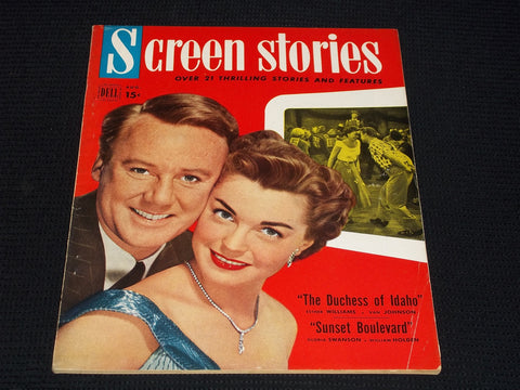 1950 AUGUST SCREEN STORIES MAGAZINE - ESTHER WILLIAMS VAN JOHNSON - E 14470