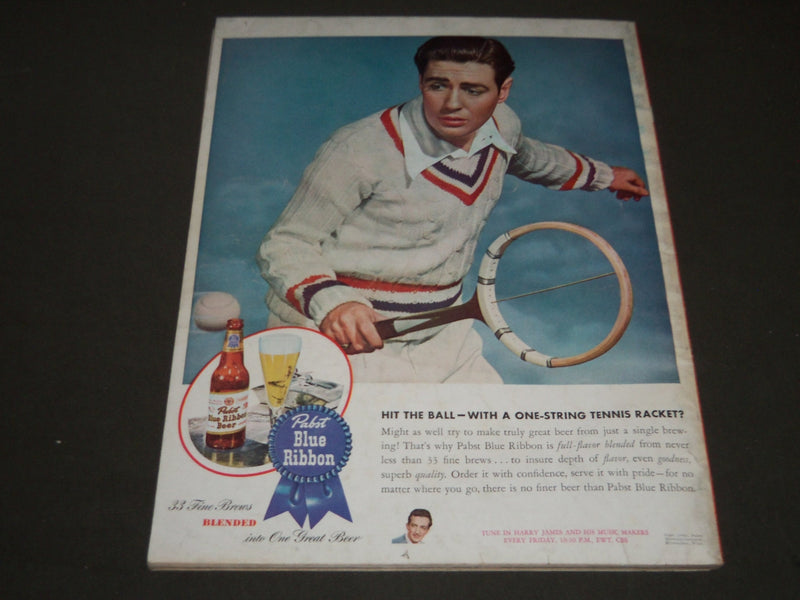 1945 JULY ESQUIRE MAGAZINE - VARGAS ILLUSTRATION - COVER AND ADS - ST 5067