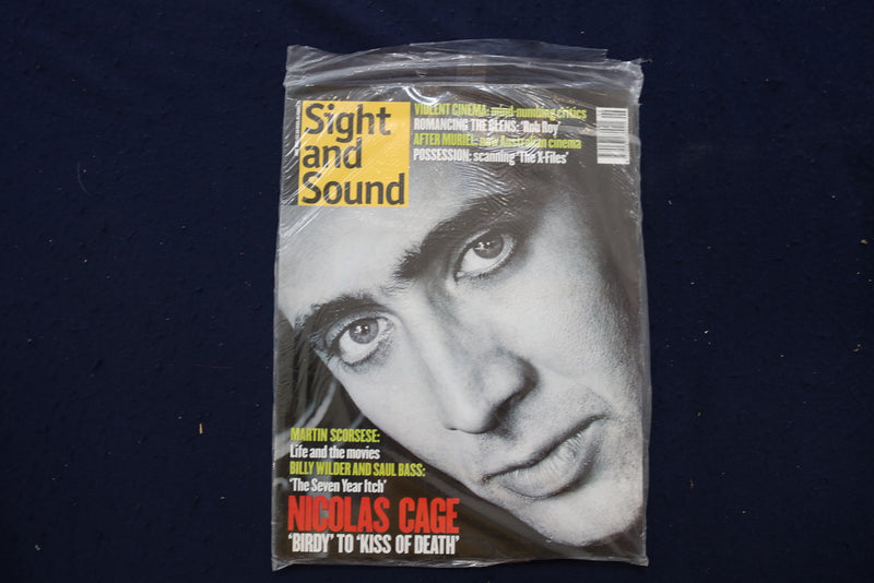 1995 JUNE SIGHT AND SOUND MAGAZINE - NICOLAS CAGE COVER - E 17615
