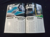 2001 OCT 28 GAMEDAY MAGAZINE- PHILADELPHIA EAGLES VS OAKLAND RAIDERS - ST 2968J