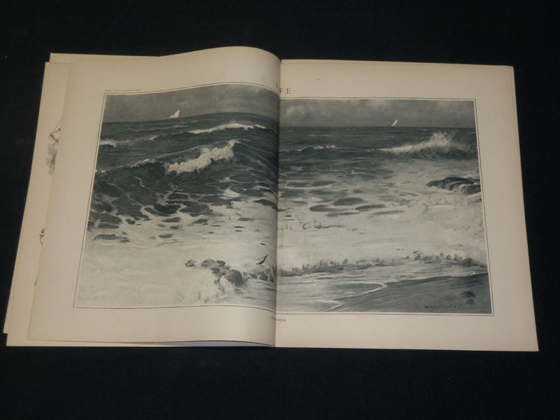 1906 SEPTEMBER 13 LIFE MAGAZINE - THE DIFFERENCE - NICE ILLUSTRATIONS - B 4590O