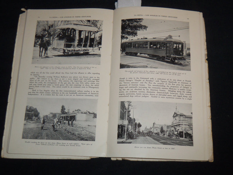 1929 LA REINA - LOS ANGELES IN THREE CENTURIES BOOK - 40TH ANNIVERSARY - J 8710
