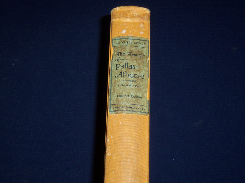 1924 THE TEMPLE OF PALLAS-ATHENAE BY GEORGE LEWYS SIGNED #167 OF 995 - KD 129