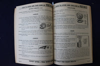 1945 HOW TO STOW AND TAKE CARE OF FOOD ON SHIPBOARD SOFTCOVER BOOK - K 967