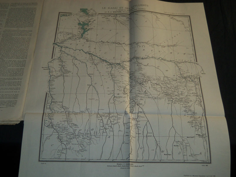 1898 LE MOUVEMENT GEOGRAPHIQUE NEWSPAPERS LOT OF 49 - BELGES AU CONGO - NP 4256