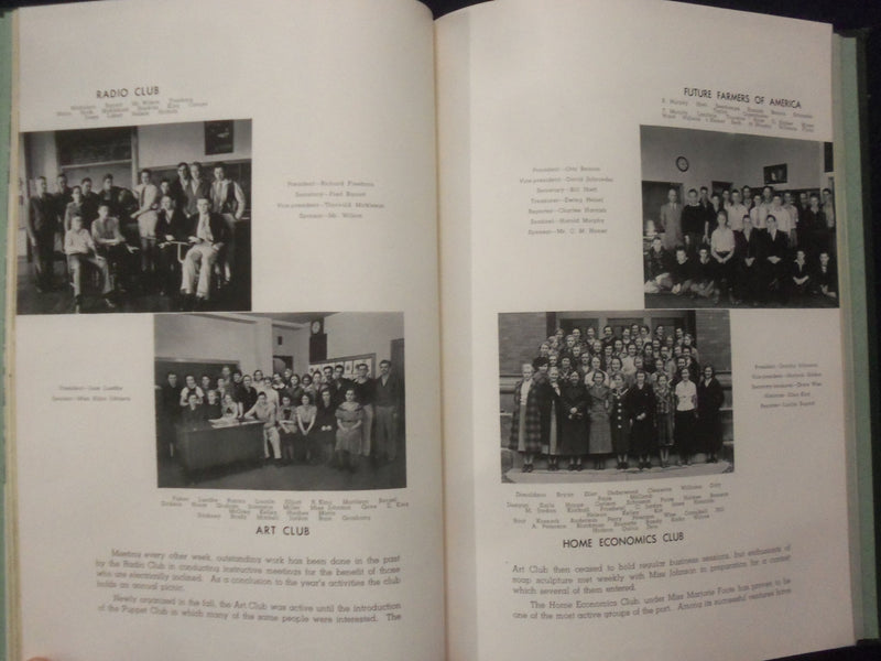 1937 THE BITTER ROOT MISSOULA COUNTY HIGH SCHOOL YEARBOOK-MISSOULA, MO - YB 3325