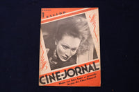 1938 FEB 14 CINE-JOURNAL MAGAZINE - MARLENE DIETRICH COVER - PORTUGESE - E 23812
