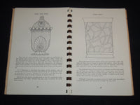 1960 CARNIVAL GLASS ONE HUNDRED PATTERNS BOOK BY MARION T. HARTUNG - J 9119
