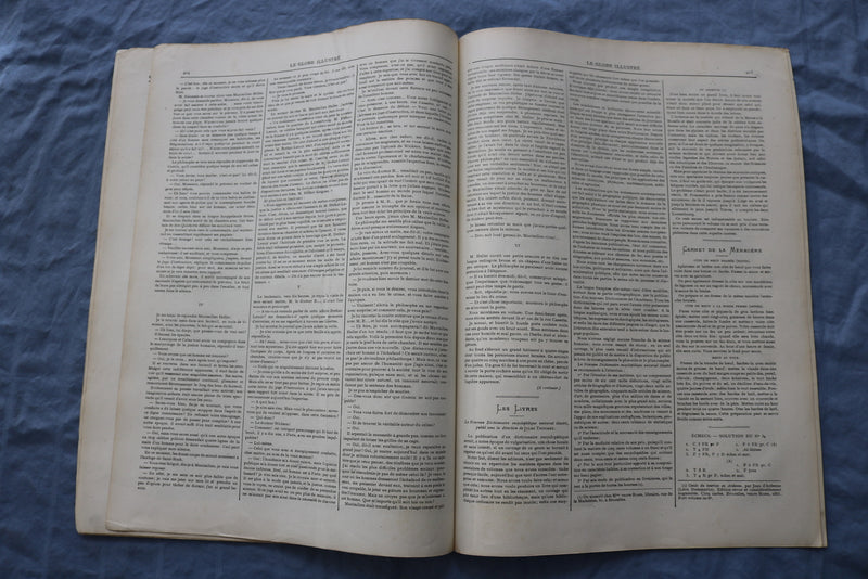 1886 MAY 30 LE GLOVE ILLUSTRE MAGAZINE - ROSE CARON - FRENCH - NP 8638