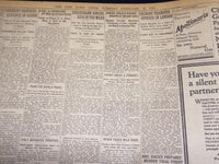 1923 FEBRUARY 13 NEW YORK TIMES - EDISON AT 76 TALKS OF TUT-ANKH AMEN - NT 7988