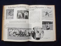 1955 SHADOWS HENRY B. WHITEHORNE HIGH SCHOOL YEARBOOK - VERONA, NJ - YB 3019