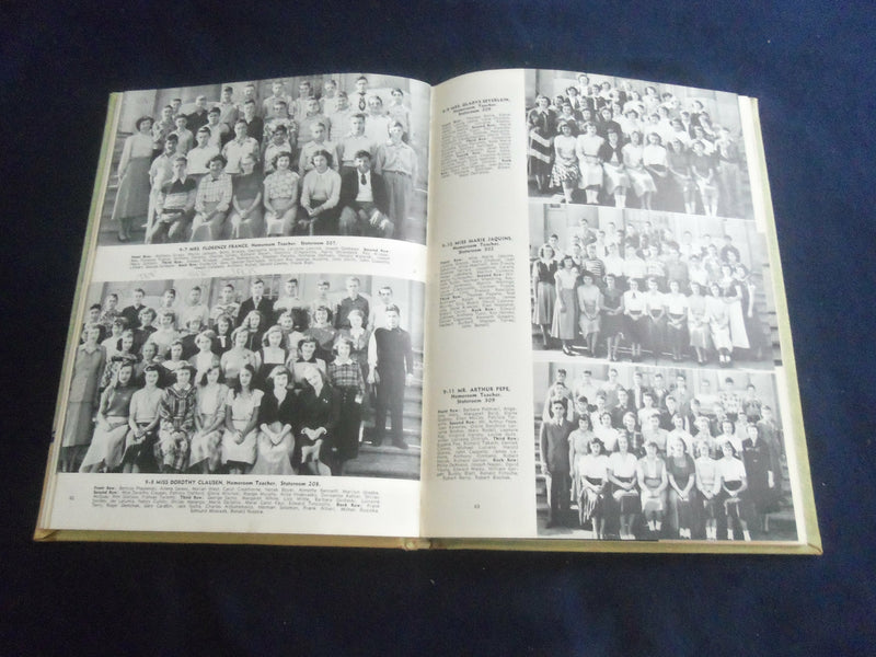 1950 MAGIC CASEMENTS LODI HIGH SCHOOL YEARBOOK - LODI, NEW JERSEY - YB 2785