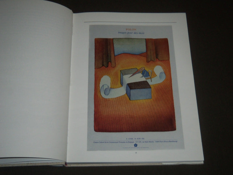 1986 L'AFFICHE D'ART A PARIS BY MUSTAPHA CHELBI FRENCH BOOK - I 1205