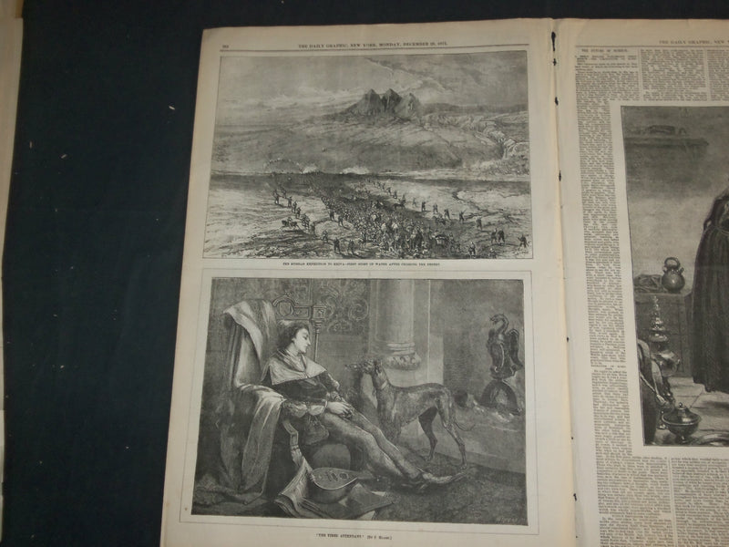 1873 DECEMER 29 THE DAILY GRAPHIC NEWSPAPER - MR. WENDELL PHILLIPS - NT 7636