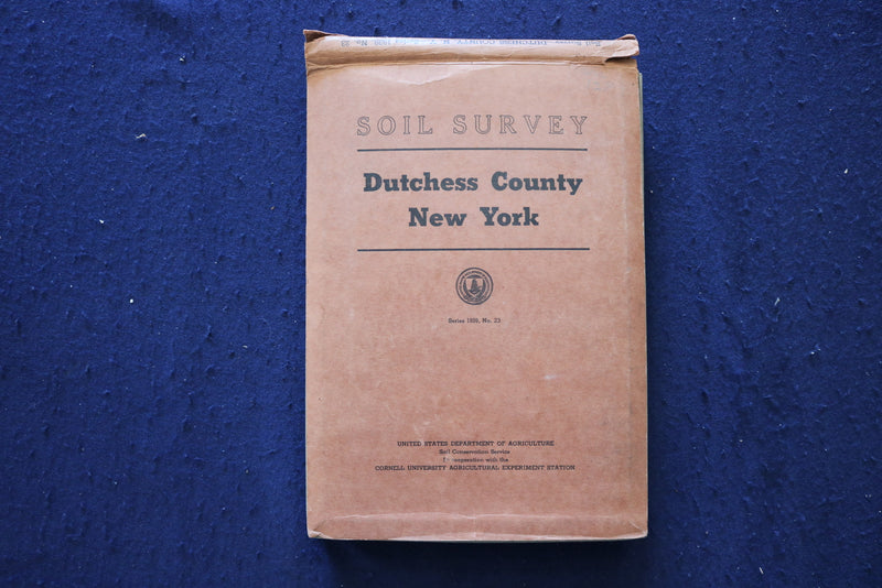 1955 DUTCHESS COUNTY, NEW YORK SURVEY MAPS - CORNELL UNIVERSITY - O 3537