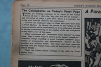 1942 DEC 6 SUNDAY MIRROR NEWSPAPER MAGAZINE SECTION - PEARL HARBOR - NP 9076