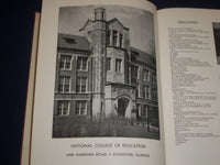 1947 THE NATIONAL COLLEGE OF EDUCATION YEARBOOK - EVANSTON ILLINOIS - YB 842