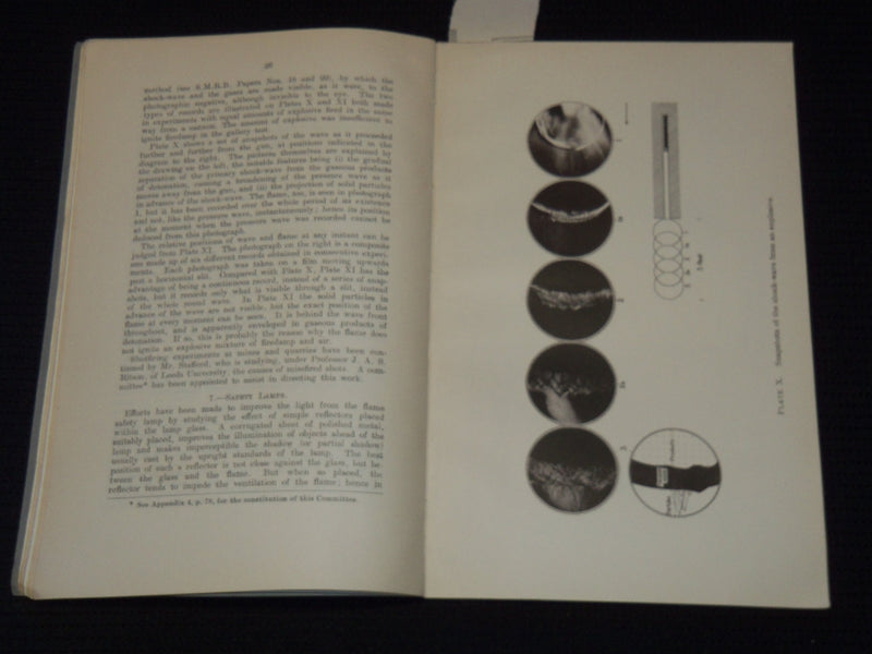 1930-1931 SAFETY IN MINES RESEARCH BOUND REPORTS LOT OF 2 ISSUES - J 7968