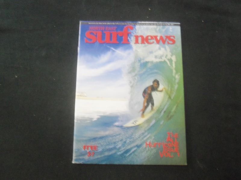 2001 NORTH EAST SURF NEWS MAGAZINE - THE ALL HURRICANE ISSUE, VOL. 1 - SP 8165S