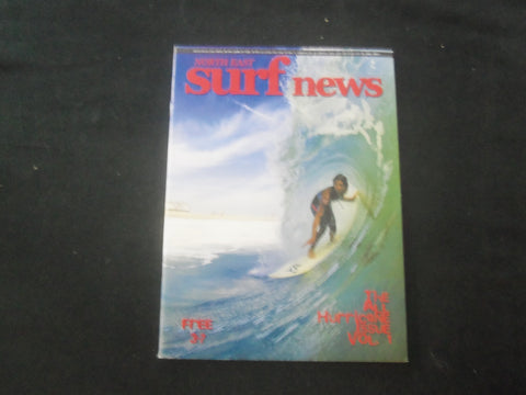 2001 NORTH EAST SURF NEWS MAGAZINE - THE ALL HURRICANE ISSUE, VOL. 1 - SP 8165S