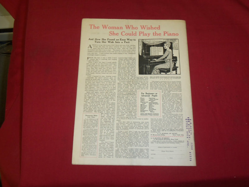 1922 JULY 15 JUDGE MAGAZINE - HER DUMB-BELLS - ILLUSTRATIONS & STORIES - B 6114