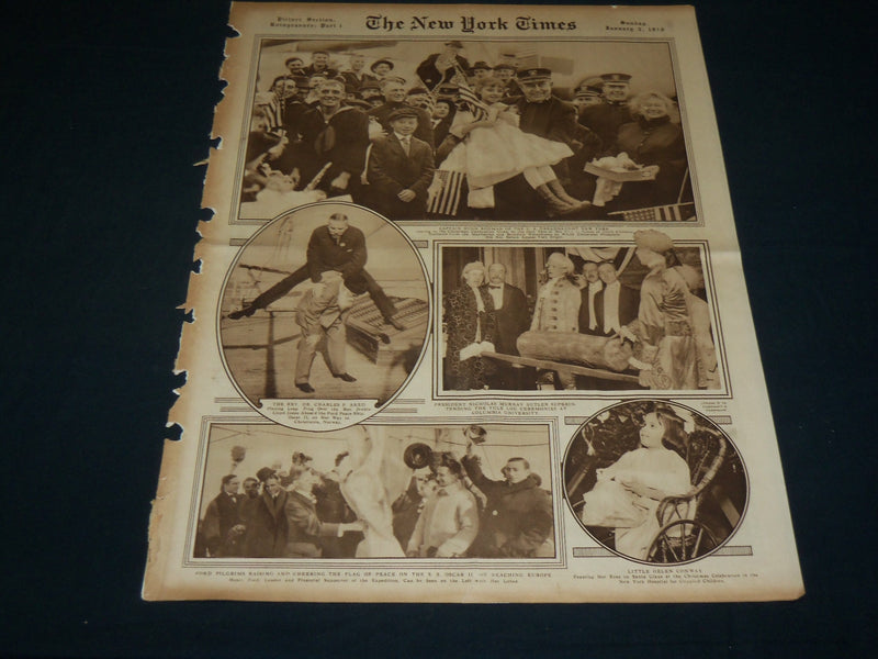 1916 JANUARY 2 NEW YORK TIMES ROTO PICTURE SECTION - CAPTAIN RODMAN - NT 8978