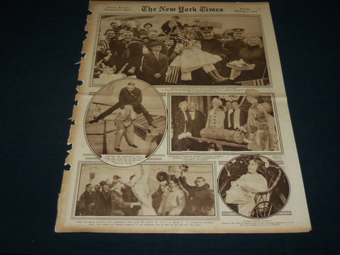 1916 JANUARY 2 NEW YORK TIMES ROTO PICTURE SECTION - CAPTAIN RODMAN - NT 8978