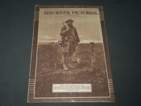 1919 JAN 23 MID-WEEK PICTORIAL MAGAZINE SECTION -WHERE FIGHTING STOPPED- NP 2859