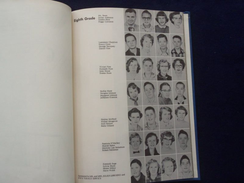1956 THE HORNETS' HIVE WHITE SULPHUR SPRINGS (MT) HIGH SCHOOL YEARBOOK - YB 3225