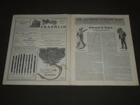 1905 SEPT 23 THE SATURDAY EVENING POST MAGAZINE - ILLUSTRATED COVER - SP 785