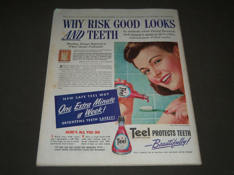 1942 NOVEMBER 7 THE SATURDAY EVENING POST MAGAZINE - ILLUSTRATED COVER - SP 398