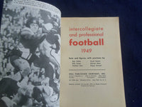1949 INTERCOLLEGIATE AND PROFESSIONAL FOOTBALL BOOK- CH. JUSTICE COVER- SP 7492T