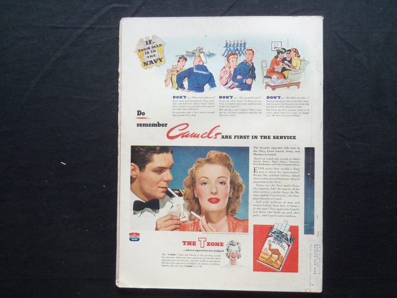 1943 APRIL 19 LIFE MAGAZINE - SOLDIER'S FAREWELL - L 335