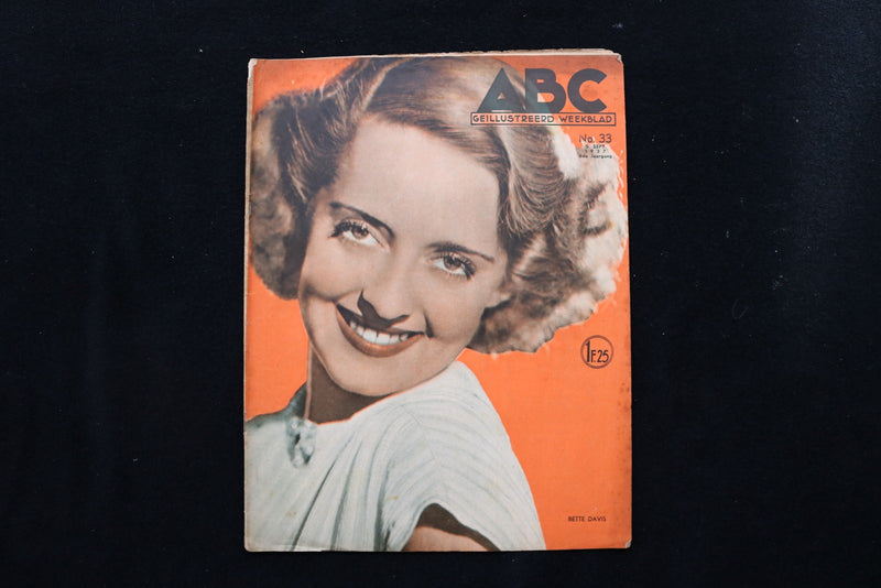 1937 SEPTEMBER 5 ABC ILLUSTRATED MAGAZINE - BETTE DAVIS COVER - E 26087