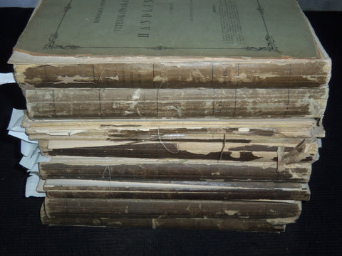 1877-1903 KONGLIGA SVENSKA SWEDISH VETENSKAPSAKADEMIENS VOLUMES LOT OF 8