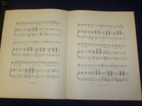 1890's NOEL D'IRLANDE SHEET MUSIC-COVER ILLUSTRATION BY MADELEINE LEMAIRE-B 6688