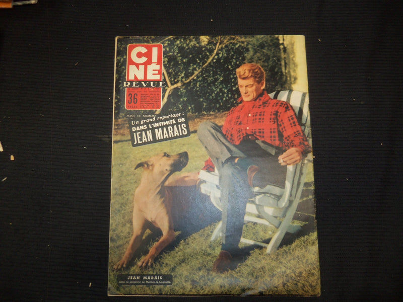 1956 APRIL 6 CINE REVUE FRENCH MAGAZINE - MARIA SCHELL COVER - E 24752